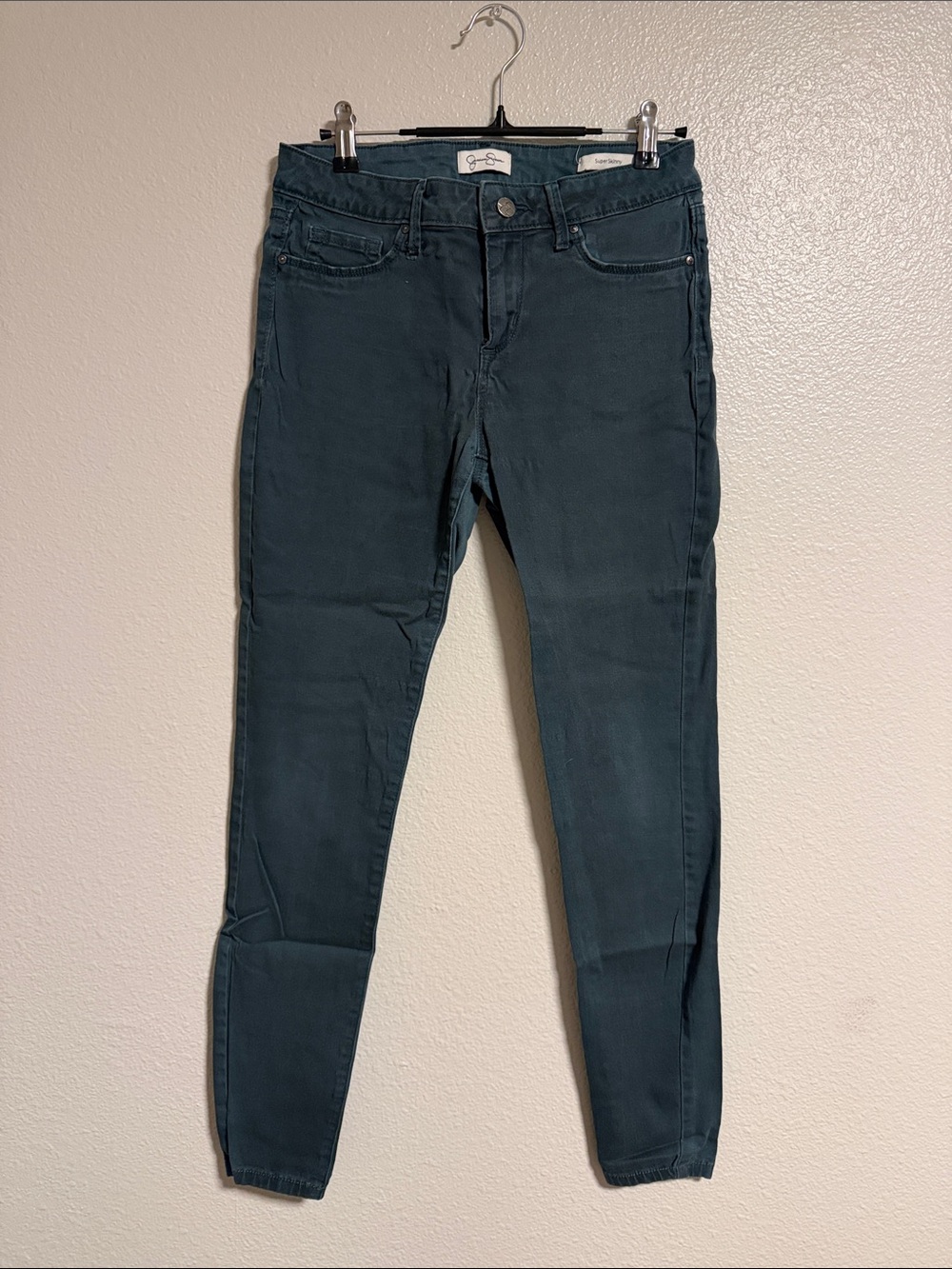 Jessica Simpson Teal/Green Skinny Jeans - Women